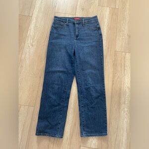 Guess Dark Blue Straight Leg Jeans